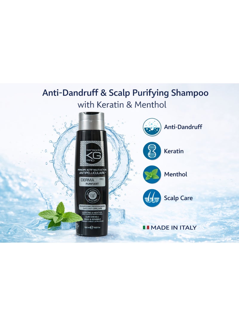 Keragold KG Pro Derma KC Pro Purifiant Anti-Dandruff Shampoo - Image 3
